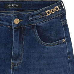 MARTA DU CHATEAU dame jeans MdcTanny MDC190-JP26212 - Denim Best