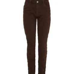 MARTA DU CHATEAU dame jeans MdcNora MDC229-8711 - Brown Online