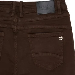 MARTA DU CHATEAU dame jeans MdcNora MDC229-8711 - Brown Online