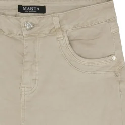 MARTA DU CHATEAU dame jeans Emma 2573-14 - Beige Outlet