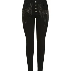 MARTA DU CHATEAU dame jeans Emma 2680-1 - Denimblack Hot