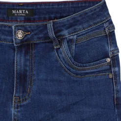 MARTA DU CHATEAU dame jeans MdcAmaya MDC216-26197 - Denim Clearance