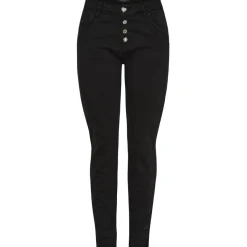 MARTA DU CHATEAU dame jeans MdcNahla MDC227-2533 - Black Denim Outlet