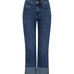 MARTA DU CHATEAU dame jeans MdcAlejandra Mdc173-26183 - Dark Blue Denim Online