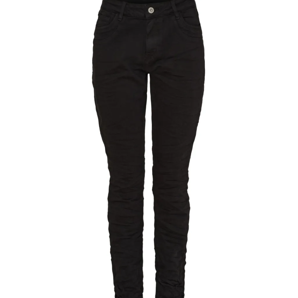 MARTA DU CHATEAU dame jeans MdcNora MDC229-8711 - Black Clearance