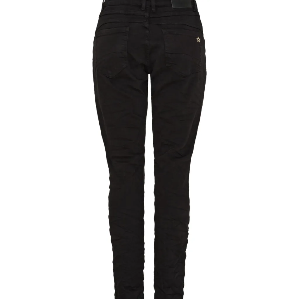 MARTA DU CHATEAU dame jeans MdcNora MDC229-8711 - Black Clearance