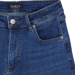 MARTA DU CHATEAU dame jeans MdcNiva MDC220-8515 - Denim Hot