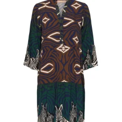 MARTA DU CHATEAU dame kjole 1240 - Tabacco11 New