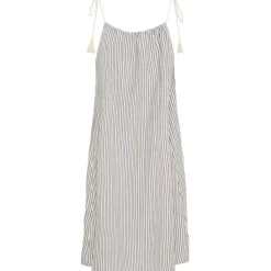 MARTA DU CHATEAU dame kjole MdcKamala 259161 - Beige/blue Clearance