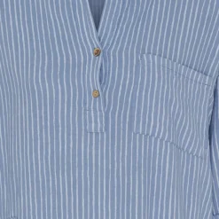 MARTA DU CHATEAU dame kjole MdcNess - Jeans/WhiteStripe Online