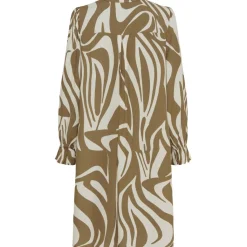 MARTA DU CHATEAU dame kjole MdcPernille - Camello/Offwhite2732 Best