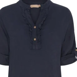 MARTA DU CHATEAU dame kjole 94198 - Navy5512 Discount