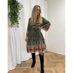 MARTA DU CHATEAU dame kjole 1240 - Kaki