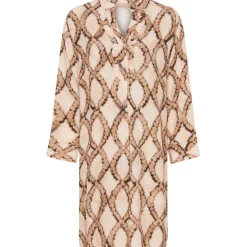 MARTA DU CHATEAU dame kjole 2604B - Beige new Clearance