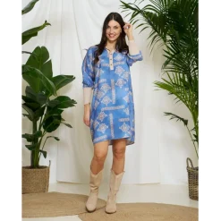 MARTA DU CHATEAU dame kjole MdcEva 5378 - Jeans462tpu Outlet