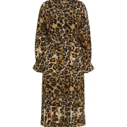 MARTA DU CHATEAU dame kjole MdcMerida - Leopard Sale