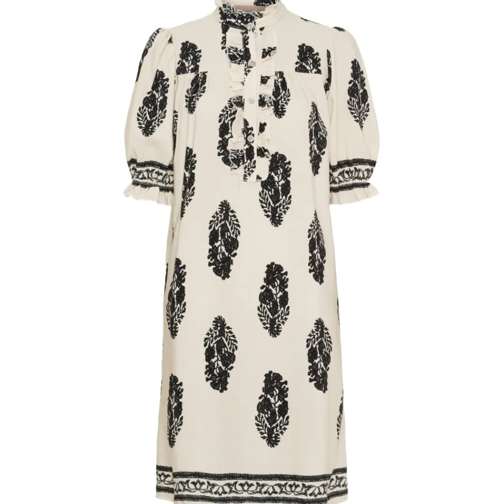 MARTA DU CHATEAU dame kjole MdcNaomi 259077-1 - Beige/Black New