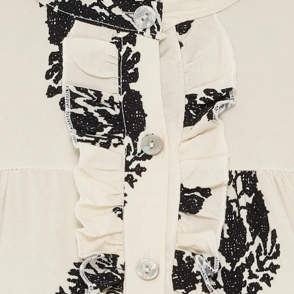 MARTA DU CHATEAU dame kjole MdcNaomi 259077-1 - Beige/Black New