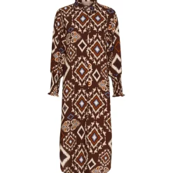 MARTA DU CHATEAU dame kjole MdcNatty 7617 - Marrone1489 Outlet