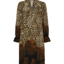 MARTA DU CHATEAU dame kjole MdcSylvie 31170 - Tabacco2575M9 Sale