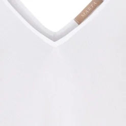 MARTA DU CHATEAU dame kjole MdcIris 7349A - White Sale