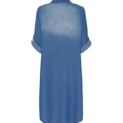 MARTA DU CHATEAU dame kjole MdcFlorentina - Medium Blue