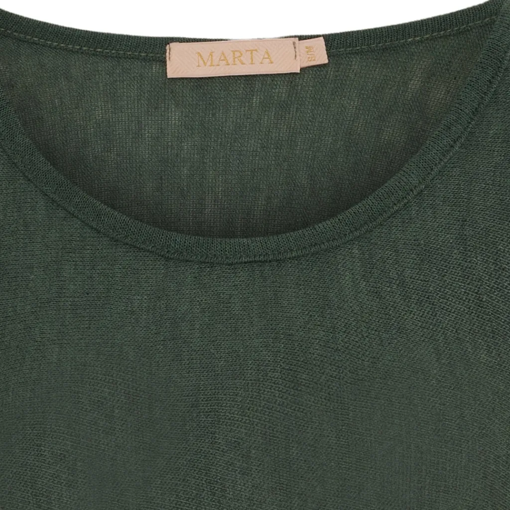 MARTA DU CHATEAU dame kjole MdcJasmin 71653 - Military Washed Hot