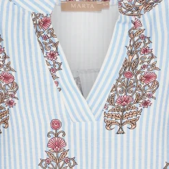 MARTA DU CHATEAU dame kjole MdcBenita 7113 - Celeste1586tpq Online