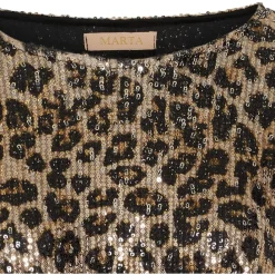 MARTA DU CHATEAU dame kjole MdcBeline 6607 - Leo Print Online