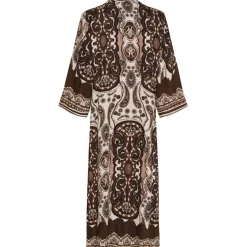 MARTA DU CHATEAU dame kjole MdcStefania 7176 - MarroneEZ532 Online