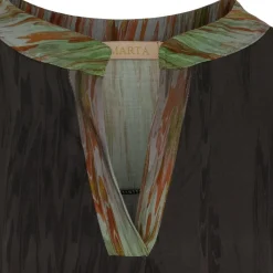 MARTA DU CHATEAU dame kjole MdcValerie 3215 - Nero620 Online