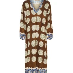 MARTA DU CHATEAU dame kjole MdcViviene 6570 - MarroneHC0034 Outlet