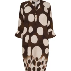 MARTA DU CHATEAU dame kjole MdcCypress 7636 - MarroneEZ552DB Clearance