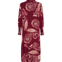 MARTA DU CHATEAU dame kjole MdcMoss 7617- - Bordeaux786tpz Sale