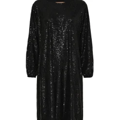 MARTA DU CHATEAU dame kjole MdcBeline 6607 - Black Solid Outlet