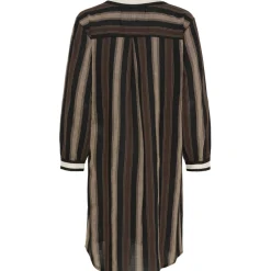 MARTA DU CHATEAU dame kjole MdcSaylor 25231 - Black/Camello2 New