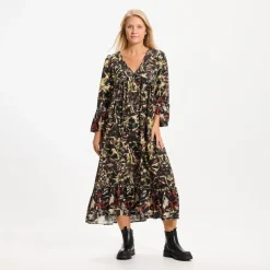 MARTA DU CHATEAU dame kjole 5344 - Black Hot