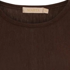 MARTA DU CHATEAU dame kjole MdcJasmin 71653 - Brown Washed