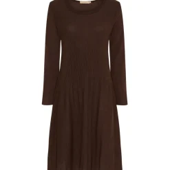 MARTA DU CHATEAU dame kjole MdcSally 20270 - Brown Washed New