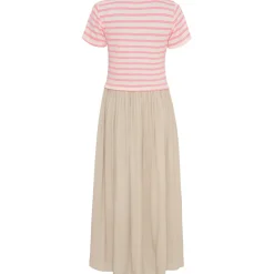 MARTA DU CHATEAU dame kjole MdcIngfrid 7334 - Beige/Pink Online