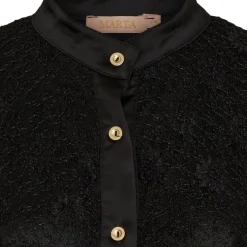 MARTA DU CHATEAU dame kjole MdcLaure 6703 - Black Outlet