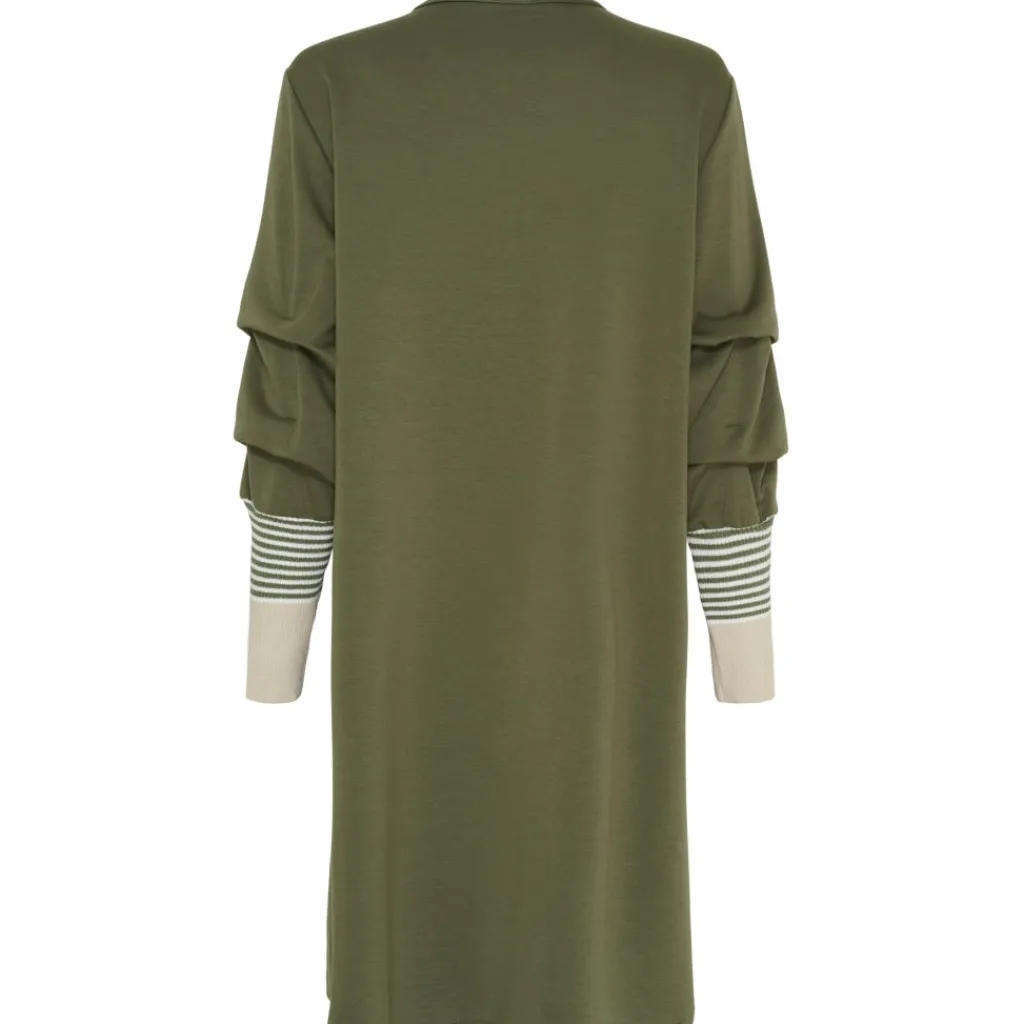 MARTA DU CHATEAU dame kjole MdcCybele 32166/A - Kaki New