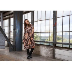 MARTA DU CHATEAU dame kjole MdcParsley 7622 - Marrone2891tps Sale