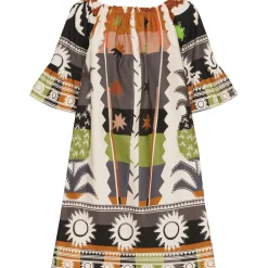 MARTA DU CHATEAU dame kjole MdcClaudia 28843 - Tribal print Best
