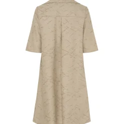 MARTA DU CHATEAU dame kjole MdcBernice 259350 - Camel Print Online