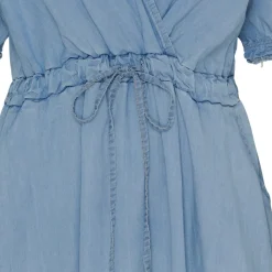 MARTA DU CHATEAU dame kjole MdcNorma - Light Blue Beige Hot