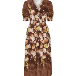 MARTA DU CHATEAU dame kjole MdcLydia 25216 - Marrone0460 Clearance