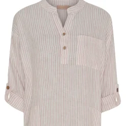 MARTA DU CHATEAU dame kjole MdcNess - Panna Old Rose 2017 Stripe Clearance