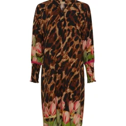 MARTA DU CHATEAU dame kjole MdcEva 5378 - Marrone3244TPK