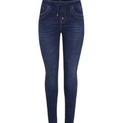 MARTA DU CHATEAU dame MdcTina Jeans MDC106-2303-1 - Blue Denim Best